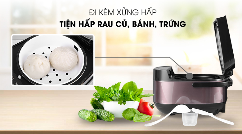 Xửng hấp nồi cơm điện tử Ava TP40-CT01E 1.8 lít