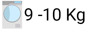9 - 10 kg