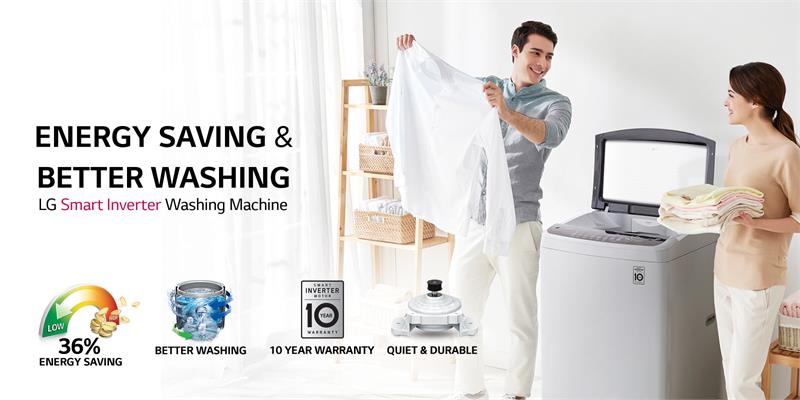 Máy giặt LG Inverter 8.5 kg T2185VS2M