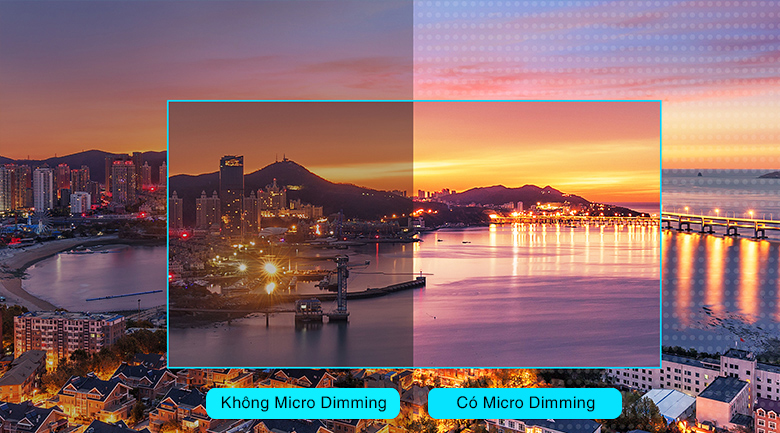 Công nghệ Micro Dimming - Android Tivi TCL 4K 75 inch 75P715