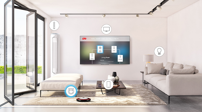 Kết nối với thiết bị thông minh TCL AI - IN - Android Tivi TCL 4K 75 inch 75P715