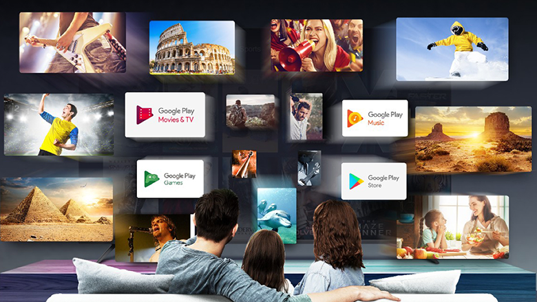 Hệ điều hành Android OS - Android Tivi TCL 32 inch 32L61