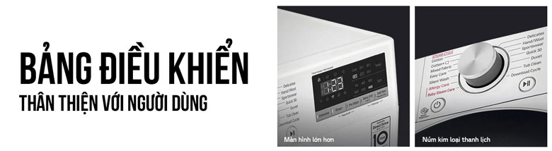 Máy giặt LG Inverter 9 kg FV1209S5W