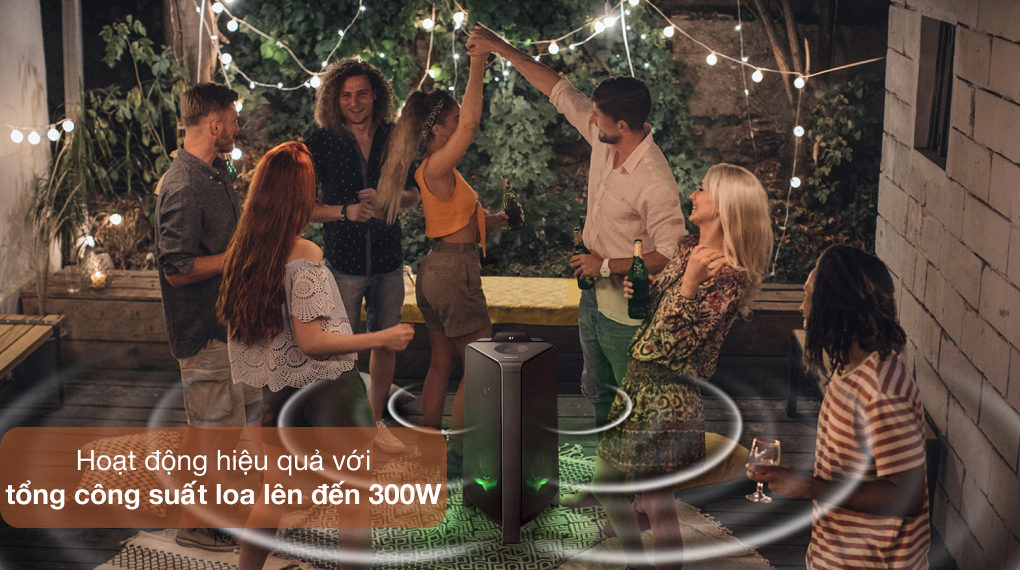 Công suất - Loa Tháp Samsung MX-T40/XV