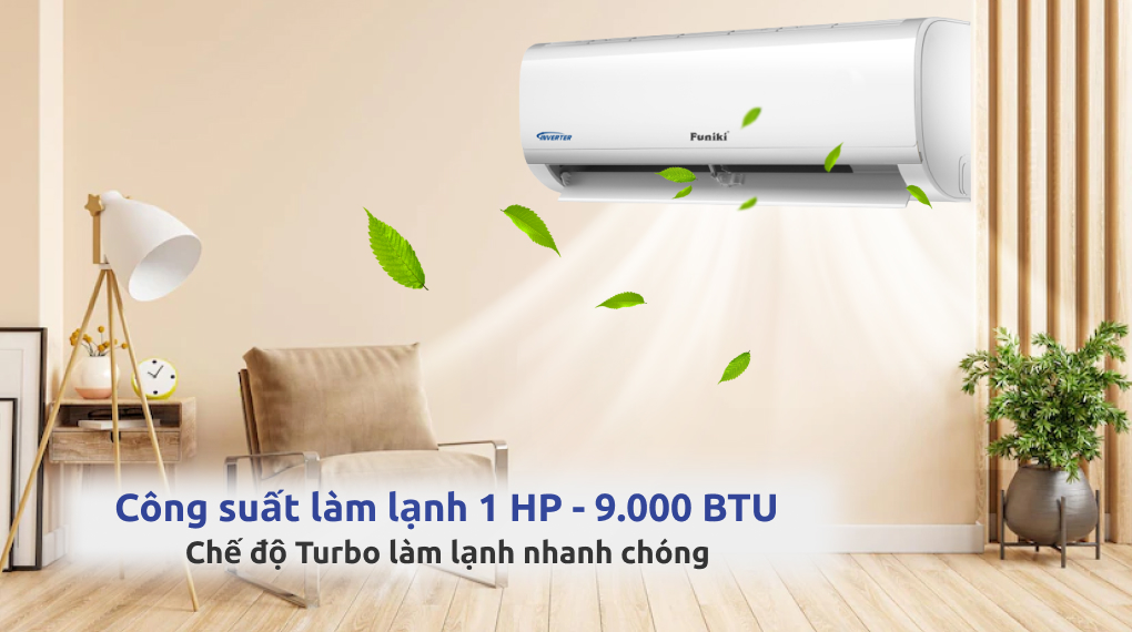 Máy lạnh Funiki Inverter 1 HP HIC09TMU - Công nghệ làm lạnh Máy lạnh Funiki Inverter 1 HP HIC09TMU - Công nghệ làm lạnh