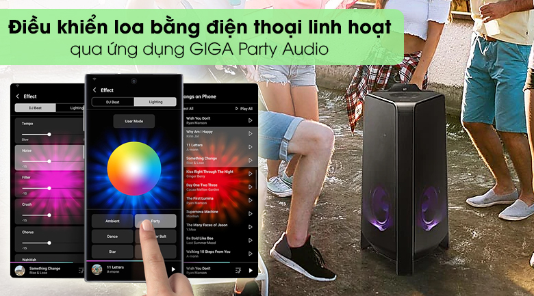 Loa Tháp Samsung MX-T50/XV - Giga Party Audio