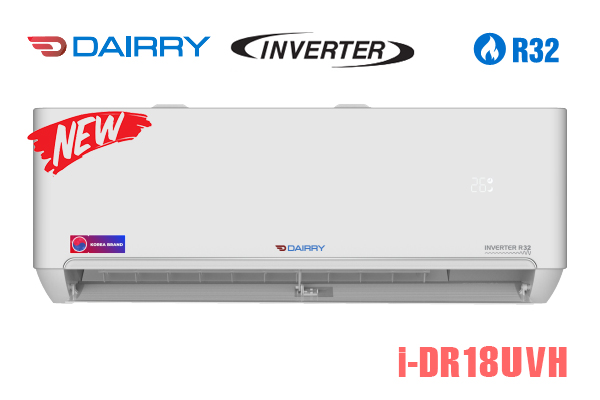 Dairry i-DR18UVH, Điều hòa Dairry 2 chiều 18000BTU inverter